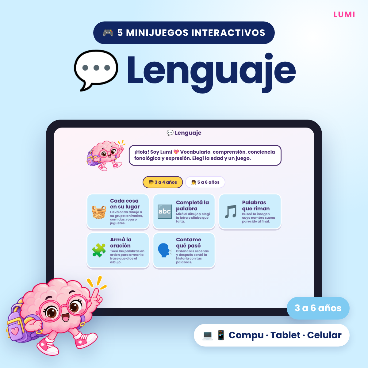 MINIJUEGOS LENGUAJE