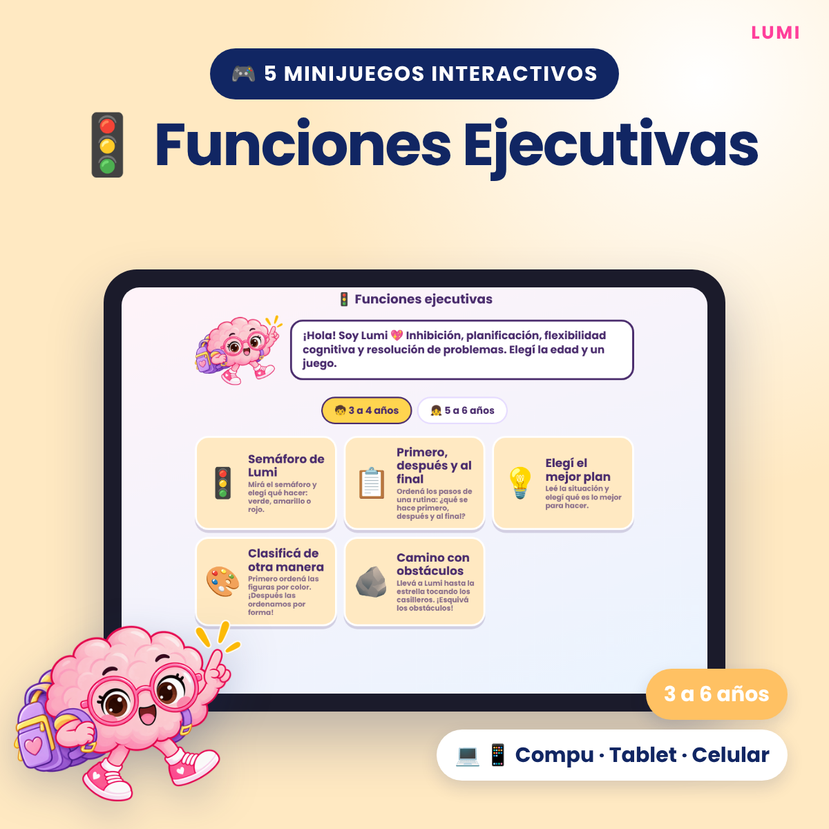 MINIJUEGOS FUNCIONES EJECUTIVAS